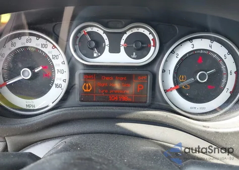 2014 Fiat 500L Lounge z USA, uszkodzony, nr VIN ZFBCFACH4EZ021328